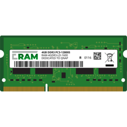 Pamięć RAM 4GB DDR3 do serwera TVS-EC1680U-SAS-RP R2 Unbuffered PC3-12800U RAM-4GDR3-LD-1600