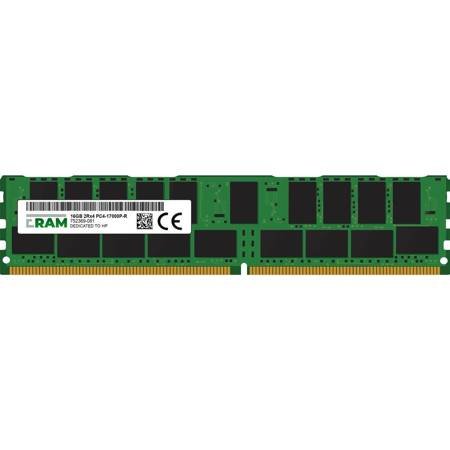 Pamięć RAM 16GB DDR4 do serwera HP- Apollo 4510, 4530 RDIMM PC4-17000R 752369-081
