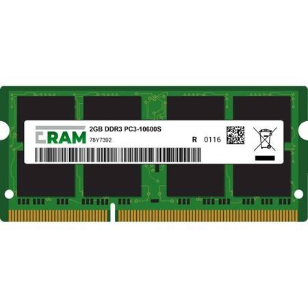 Pamięć RAM 2GB DDR3 do laptopa ThinkPad E520 E-Series SO-DIMM  PC3-10600s 78Y7392