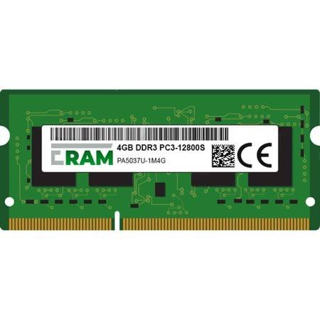 Pamięć RAM 4GB DDR3 do laptopa Qosmio F750 F-Series SO-DIMM  PC3-12800s PA5037U-1M4G