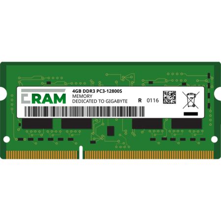 Pamięć RAM 4GB DDR3 do płyty Workstation/Desktop GA-Z68XP-UD4, GA-Z68XP-UD3, GA-Z68XP-UD3, GA-Z68AP-D3, GA-Z68AP-D3 Z-Series Unbuffered PC3-12800U